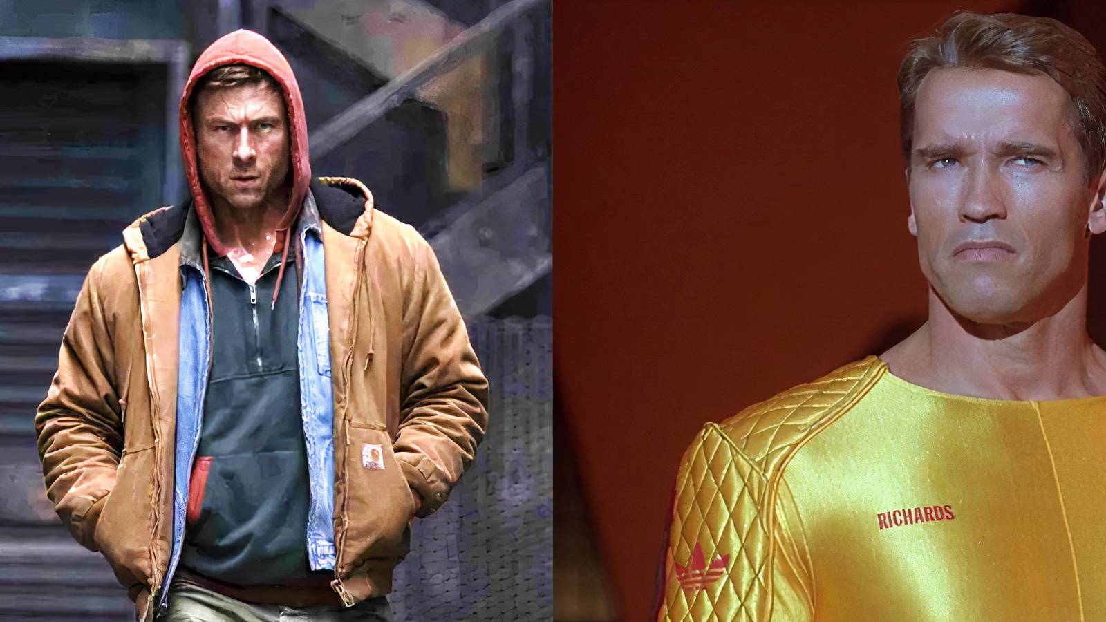 running man powell vs schwarzenegger king story