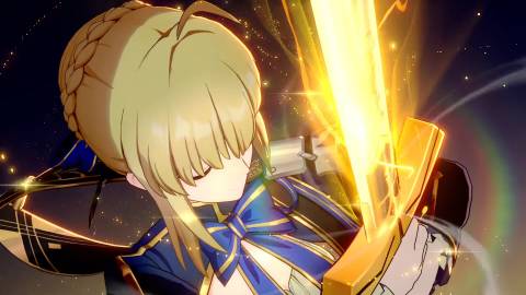 HSR Saber Excalibur Starting Animation