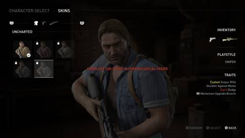 sam drake skin for tommy