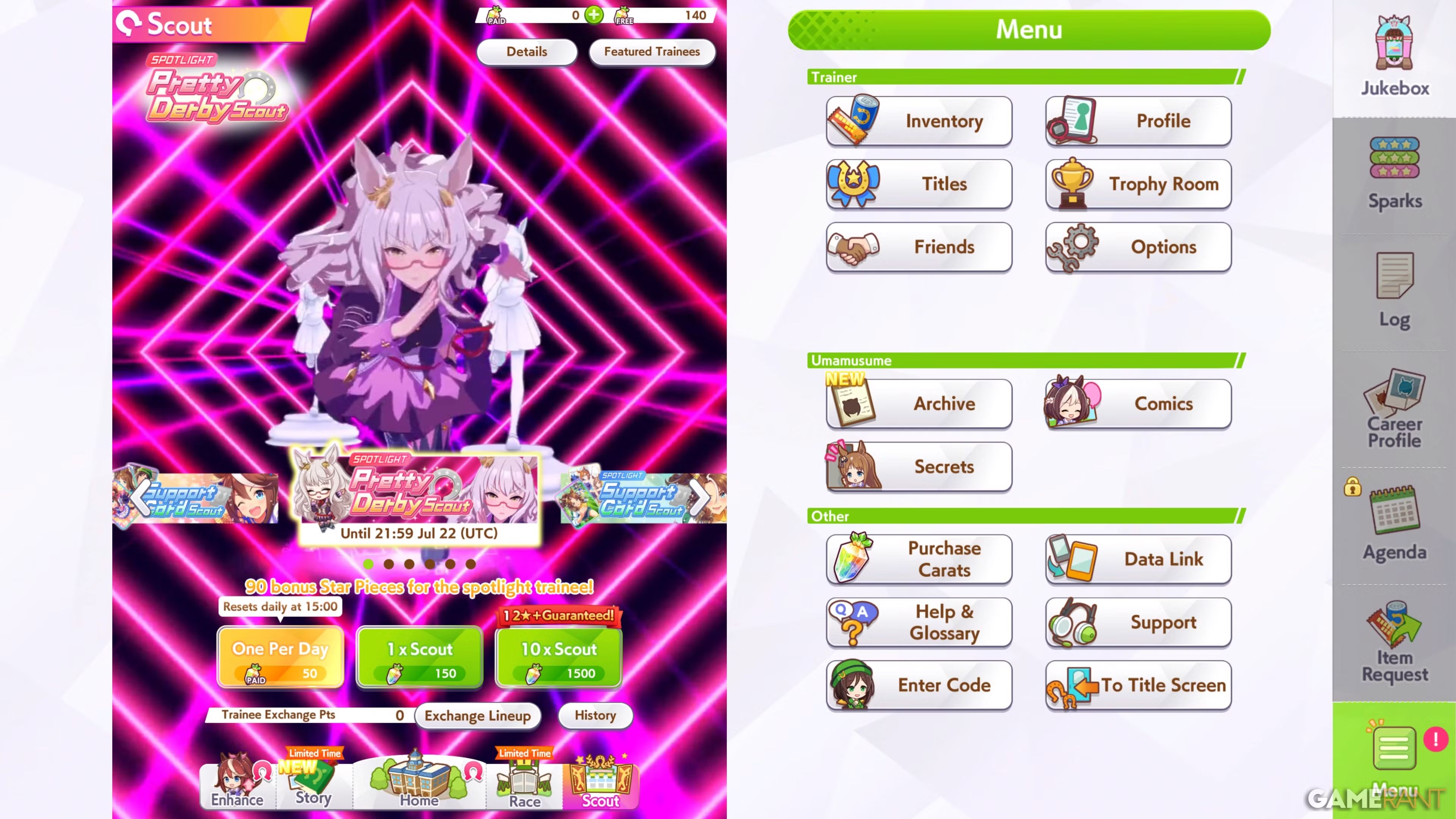 Scout Daily Reset Time Umamusume Pretty Derby (1)