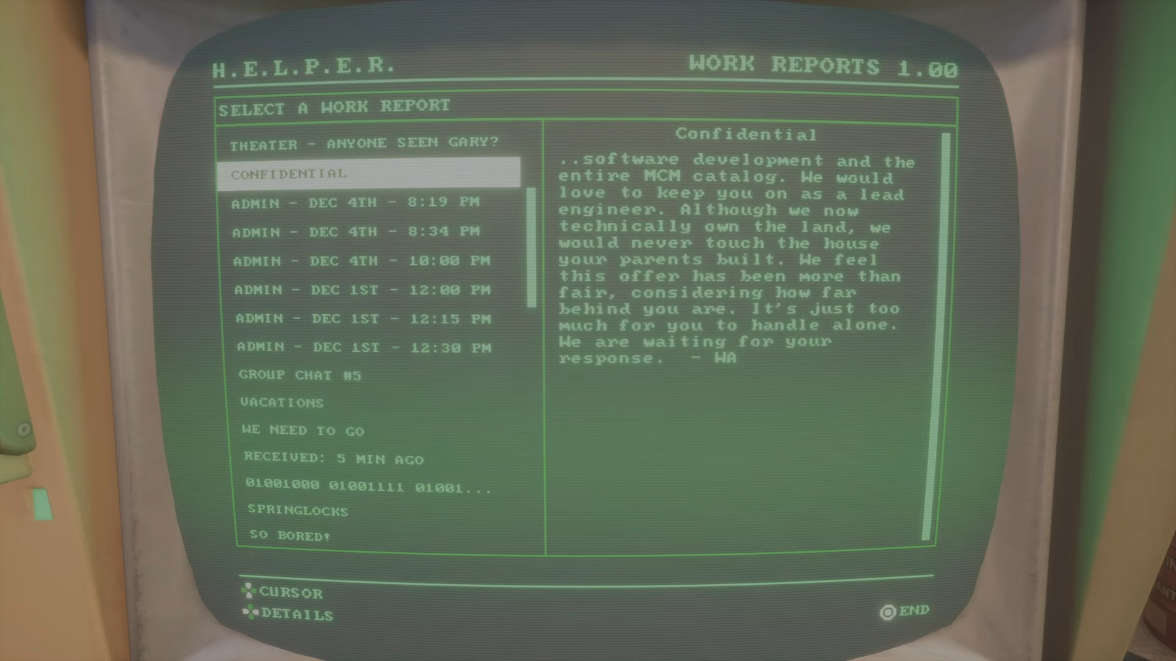 FNAF_Secret of the Mimic_Confidential