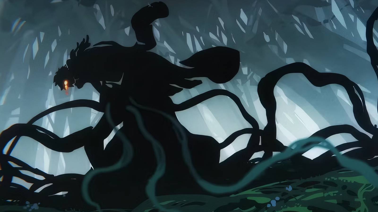 Green Bull using his fruit