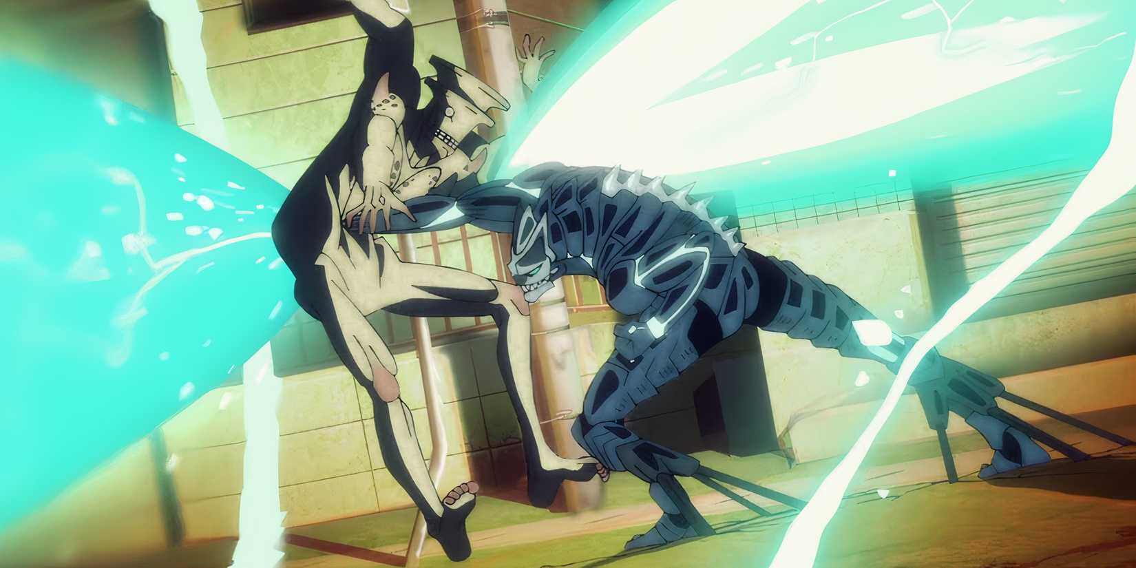 Kafka punching a blast through number 9