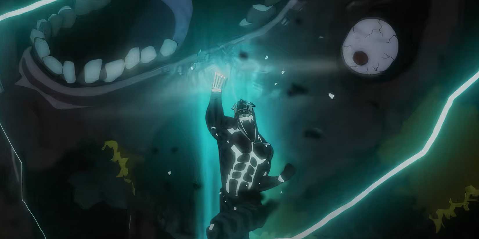 Kafka punching a Yoju 