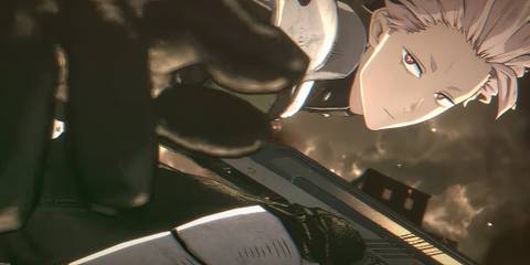 Gen looking at the camera