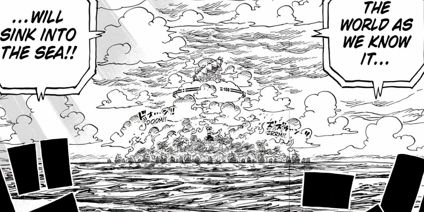 Vegapunk's message saying the world will sink