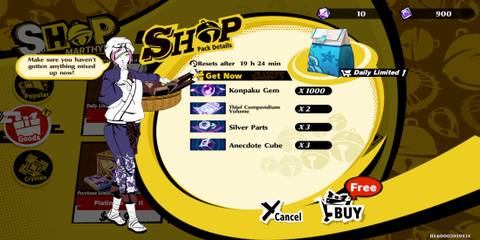 The Player Opening A Free Gift 