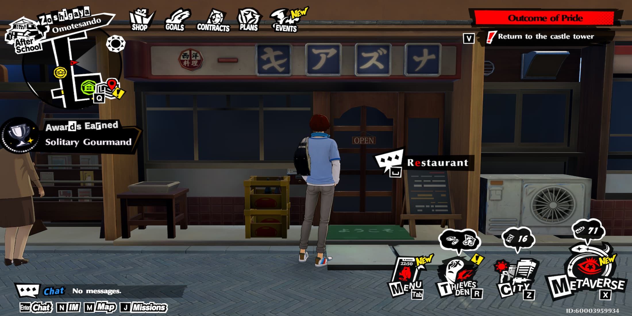 Where to Find the International Restaurant, Eel Shop, and Western-Style Restaurant in P5X