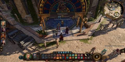 The Player Entering Sorcerous Sundries 