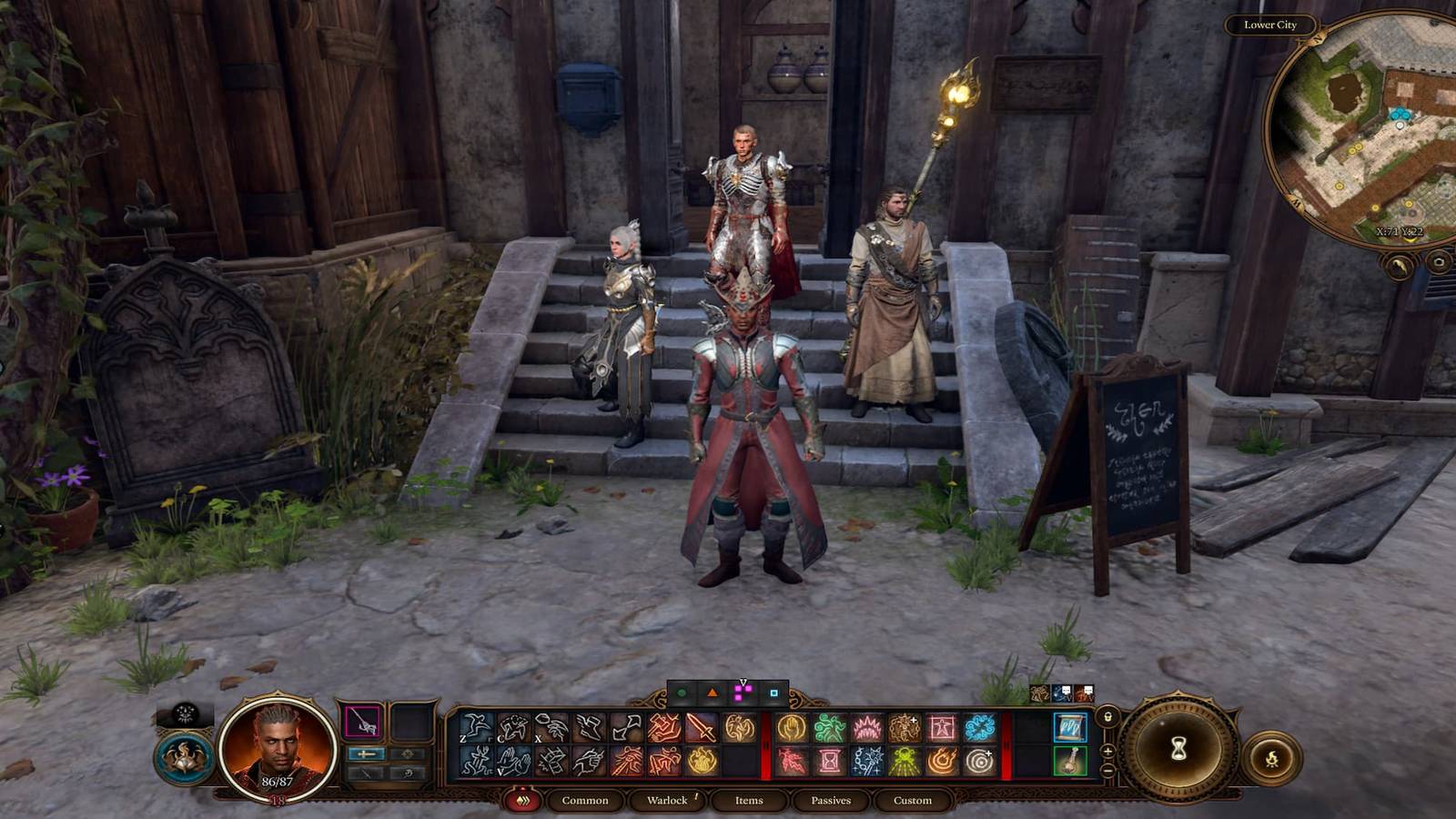 Wyll Wearing Birthright 