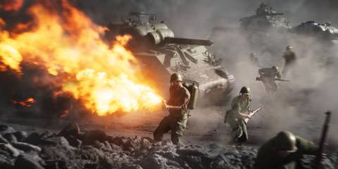 Screenshot of the Story Mode of Battlefield V.
