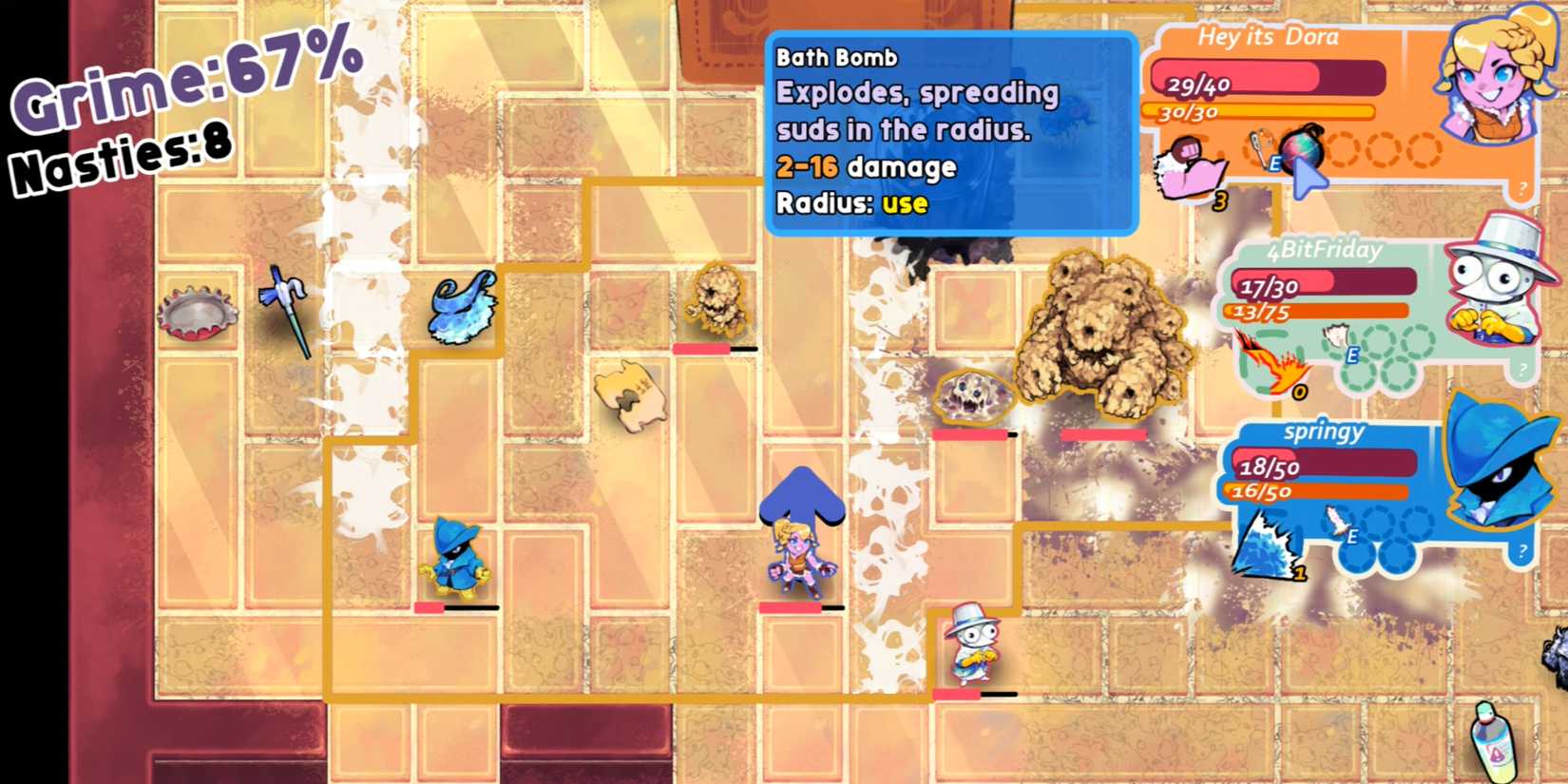 ScrubbinTrubbleGameplay2