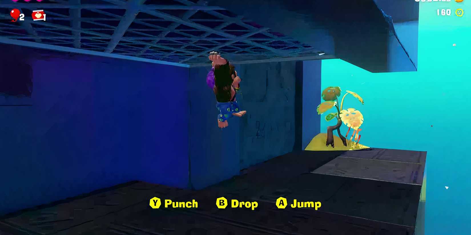 secret area roof road donkey kong bananza