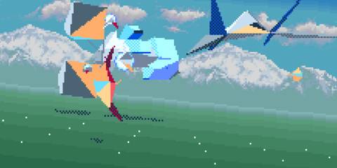 Shooting at a boss in Star Fox (SNES)