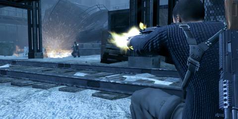 Shooting enemies in Alpha Protocol