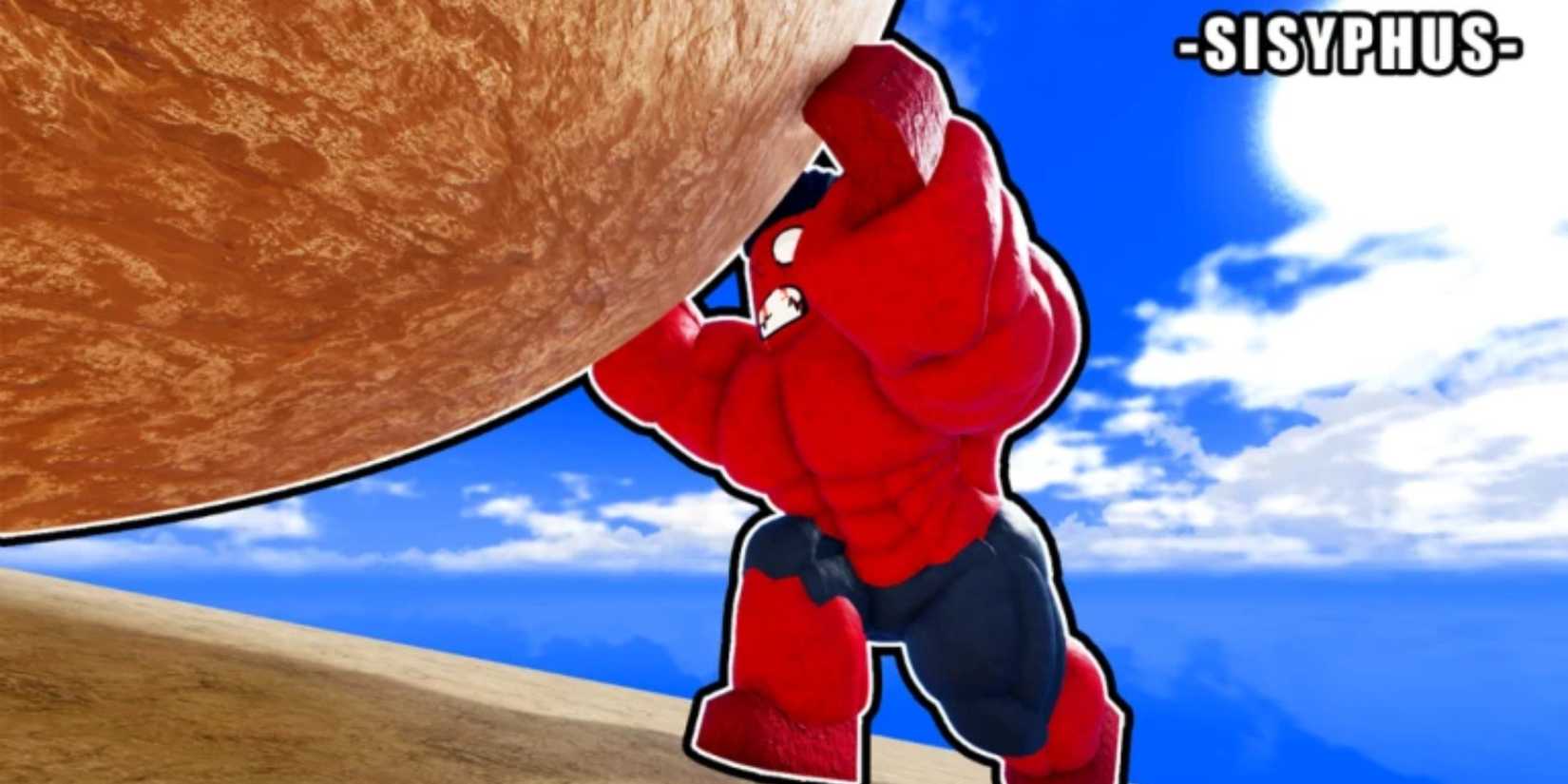 Sisyphus Muscle Push character