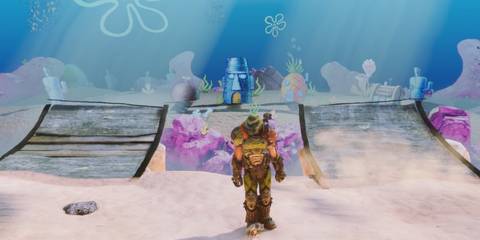 skating in bikini bottom