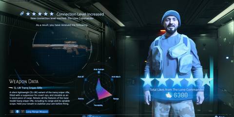 SL-LW Tranq Sniper Rifle in Death Stranding 2 On the Beach