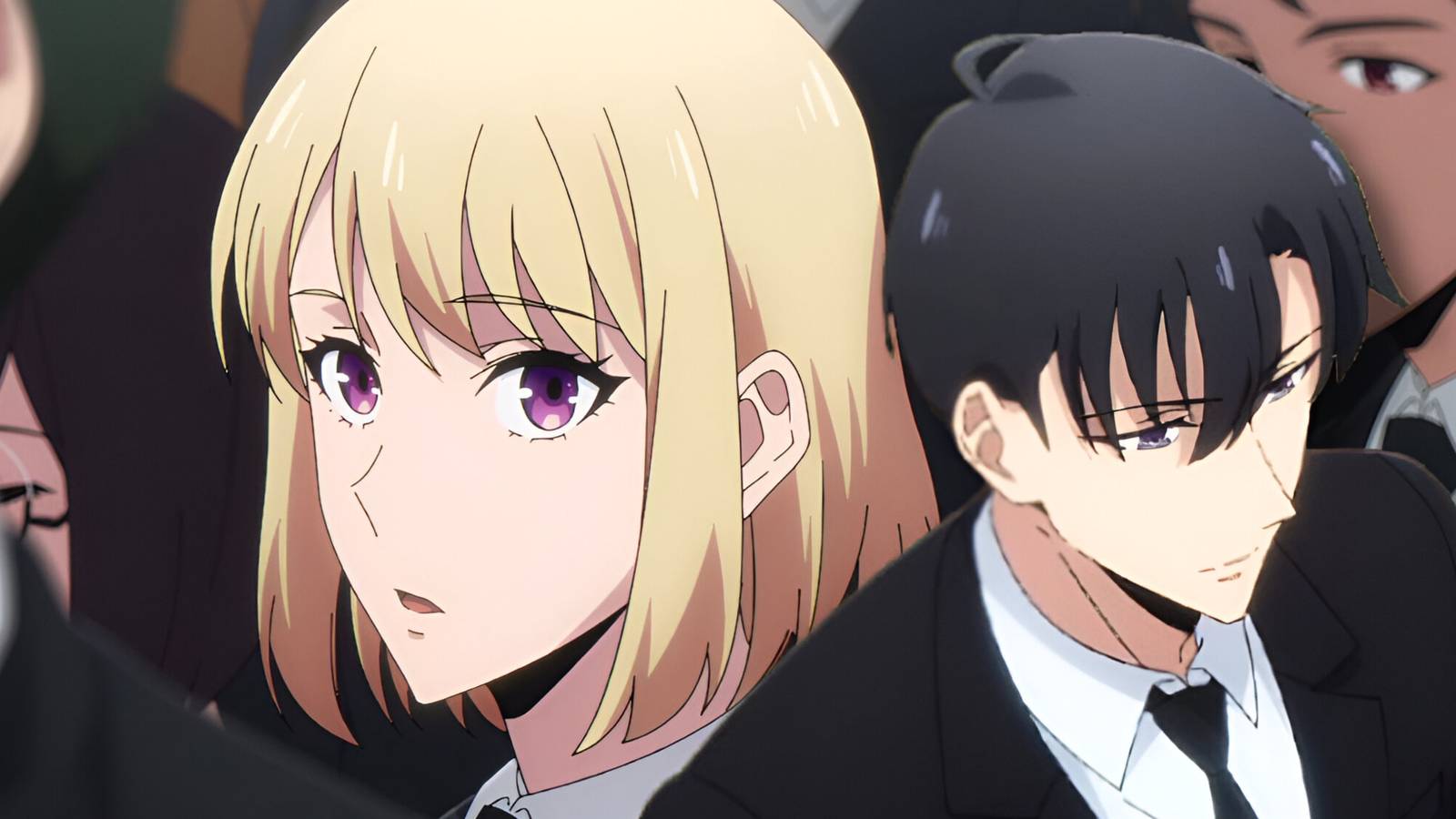 solo leveling cha hae in and jin woo side by side