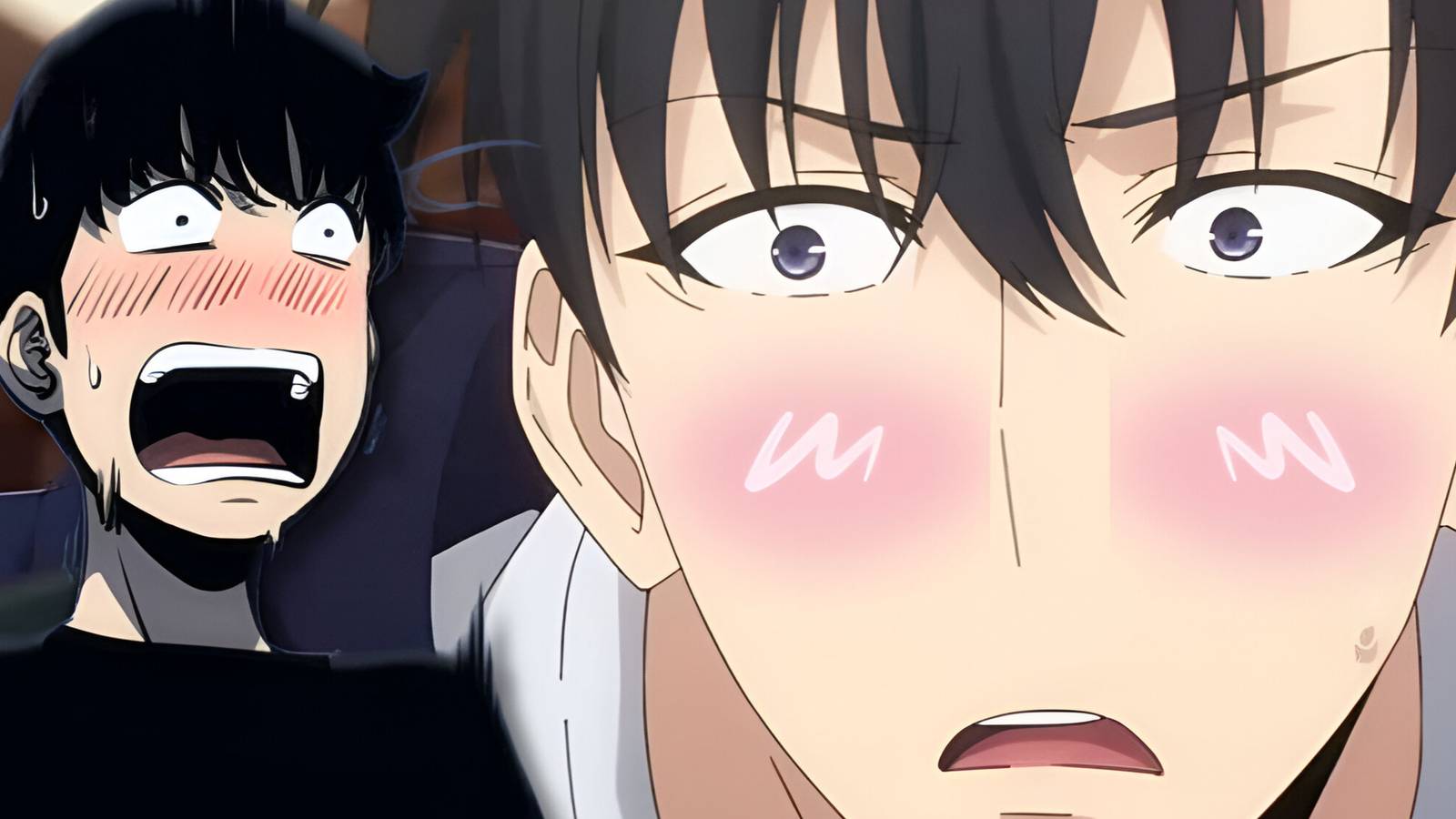 solo leveling jin woo blushing