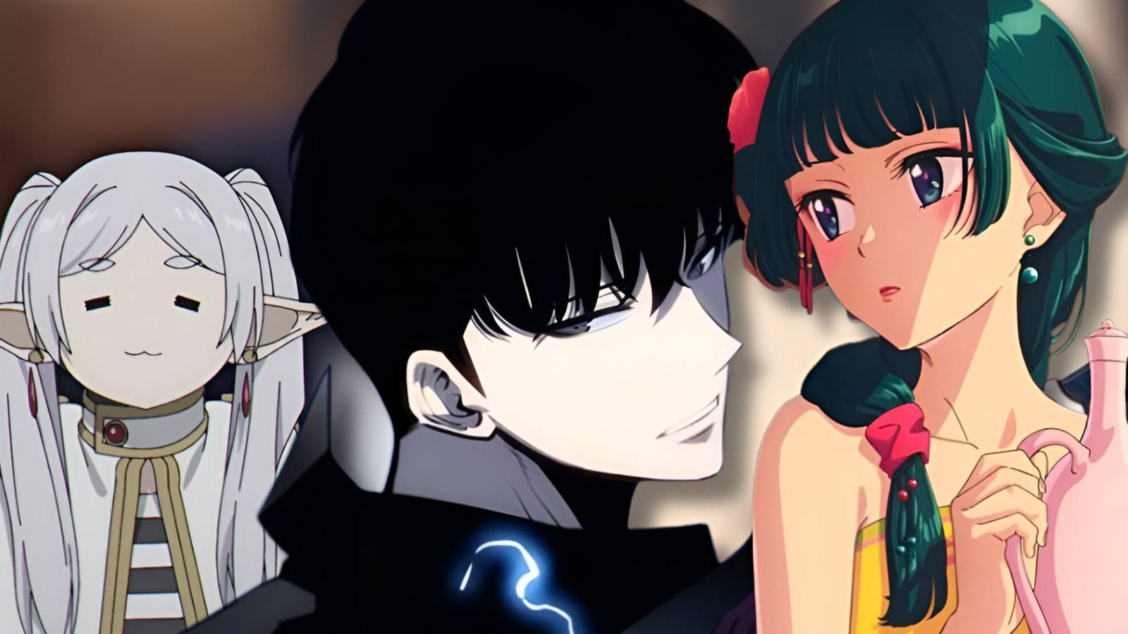 solo leveling jin woo frieren maomao