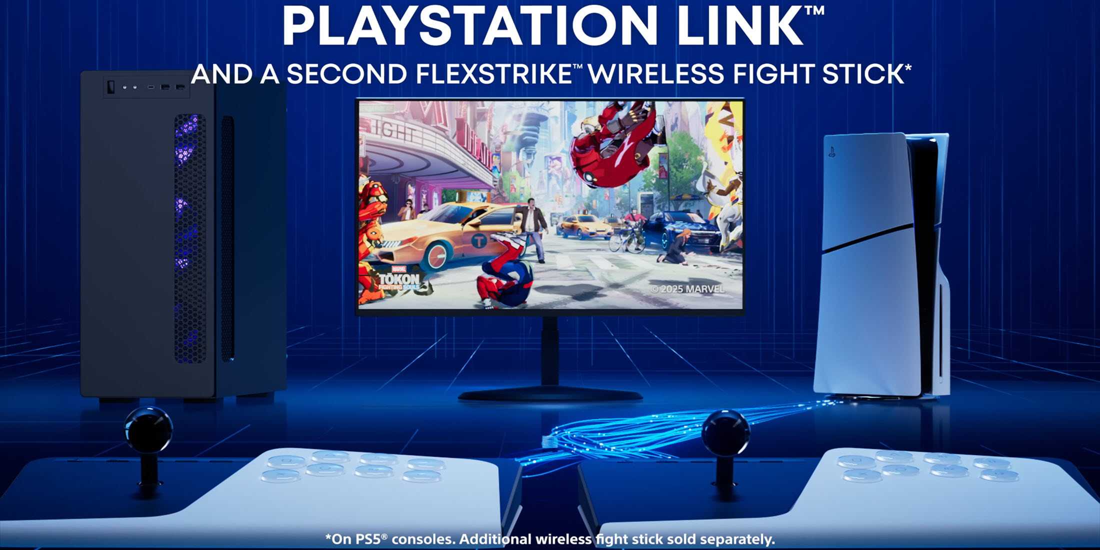 sony flexstrike playstation link