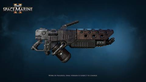 space marine 2 pyrecannon