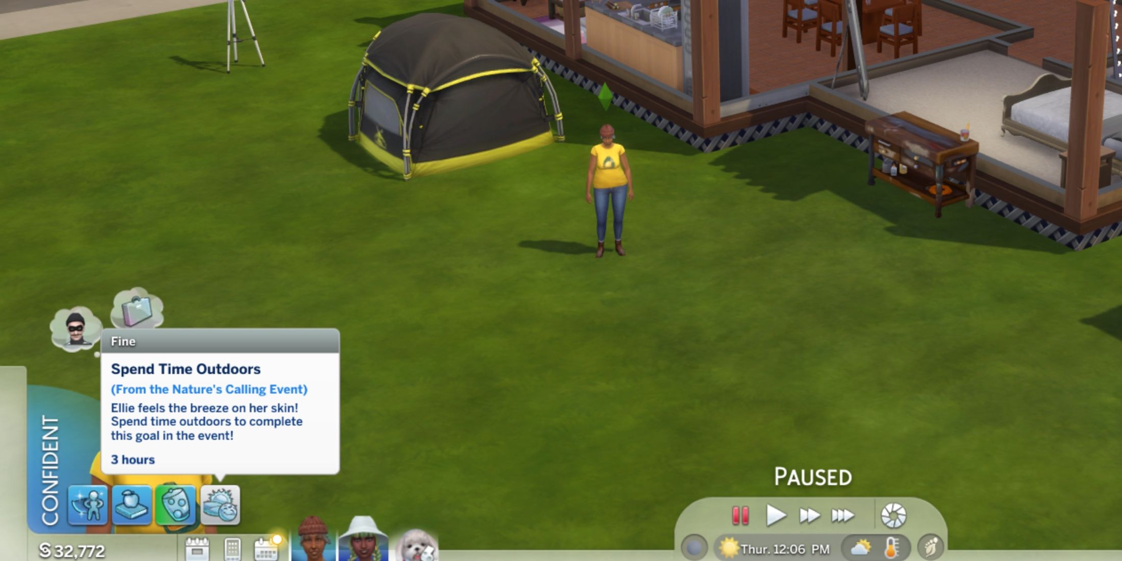 Verbringen Sie Zeit im Freien Sims 4