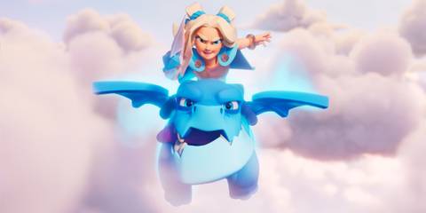 Spirit Empress Flying in Clash Royale