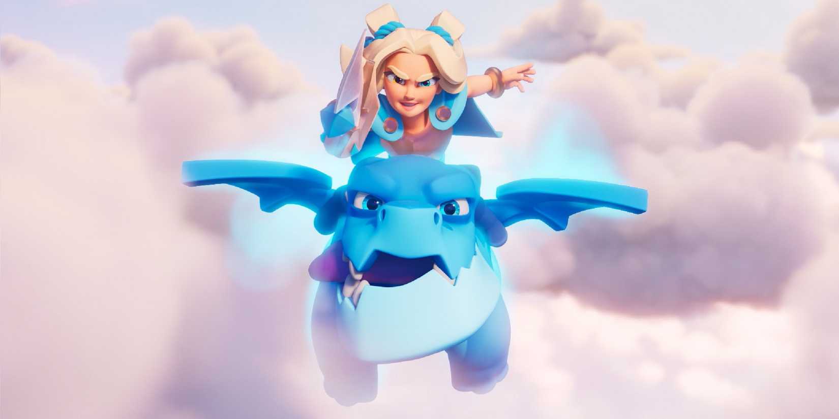 Spirit Empress Flying in Clash Royale