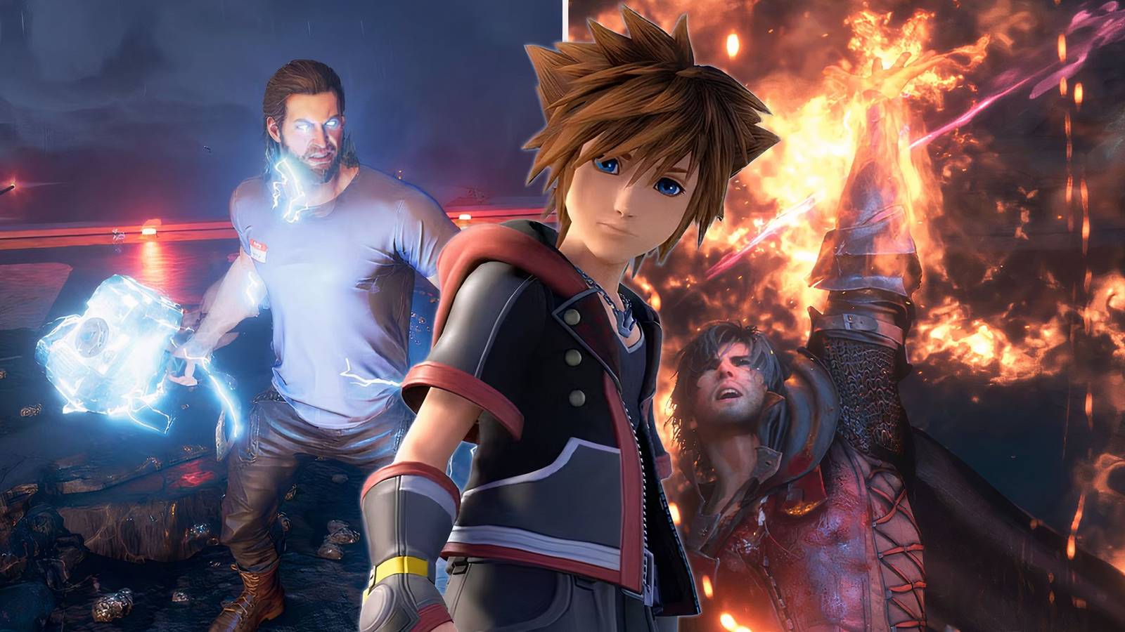 square enix games feel like op god, kingdom hearts, avengers, ff16-1