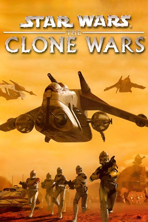 Star Wars The Clone Wars game tag page cover art