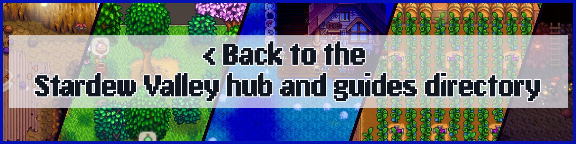 stardew valley back to hub