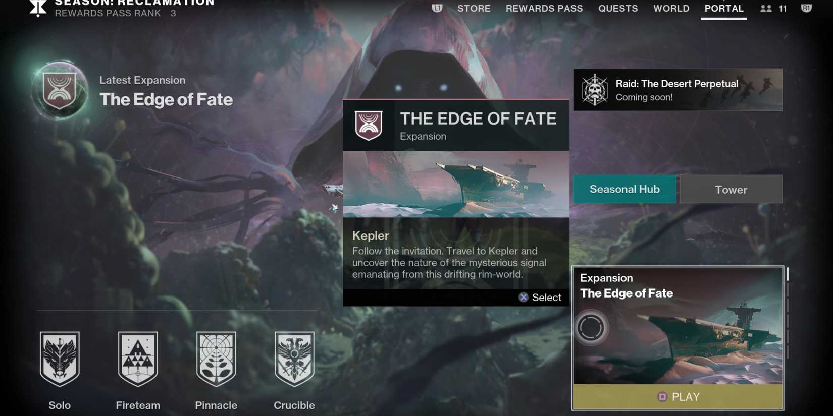 starting the edge of fate