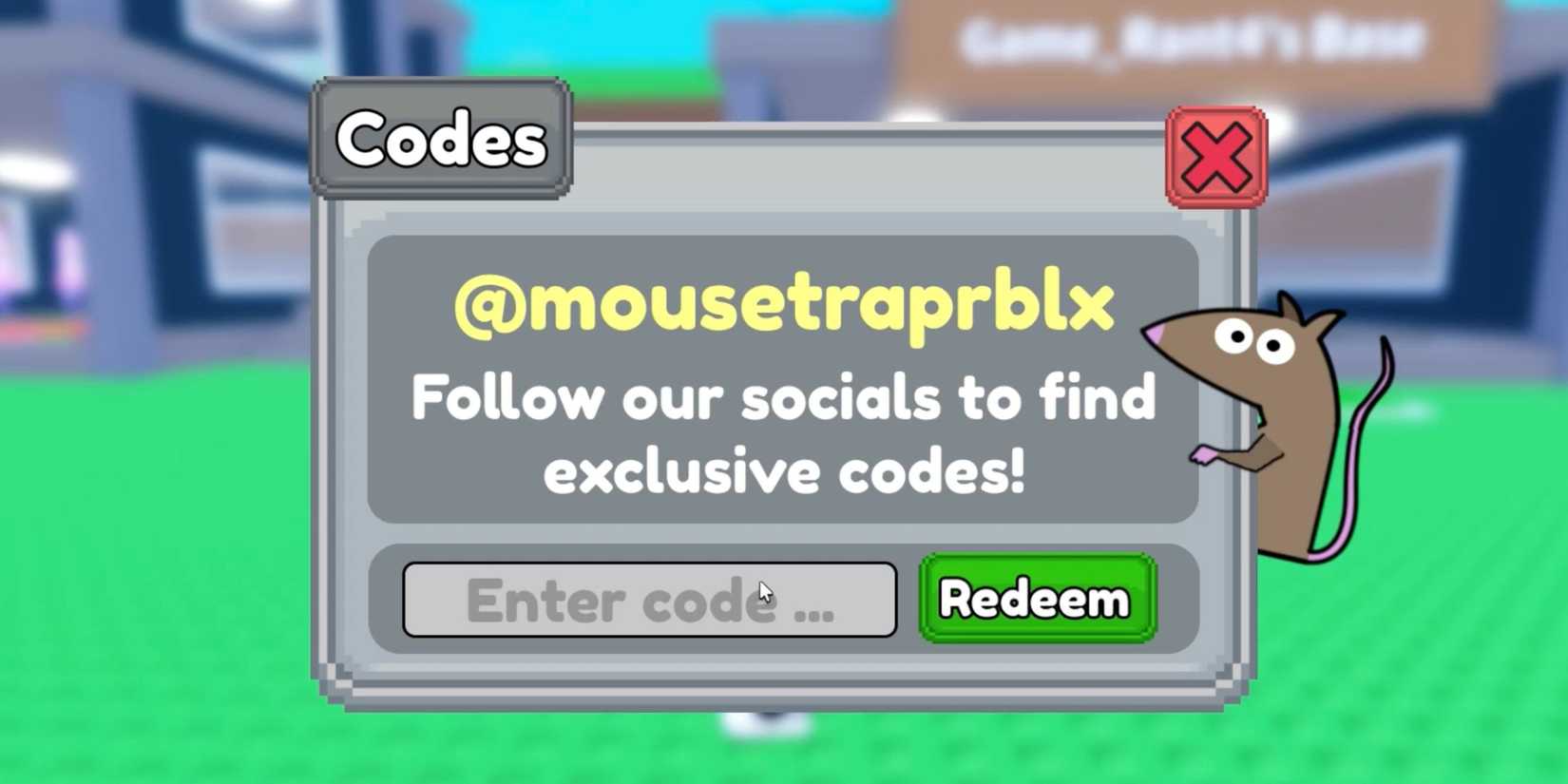 Steal a Freddy the codes tab