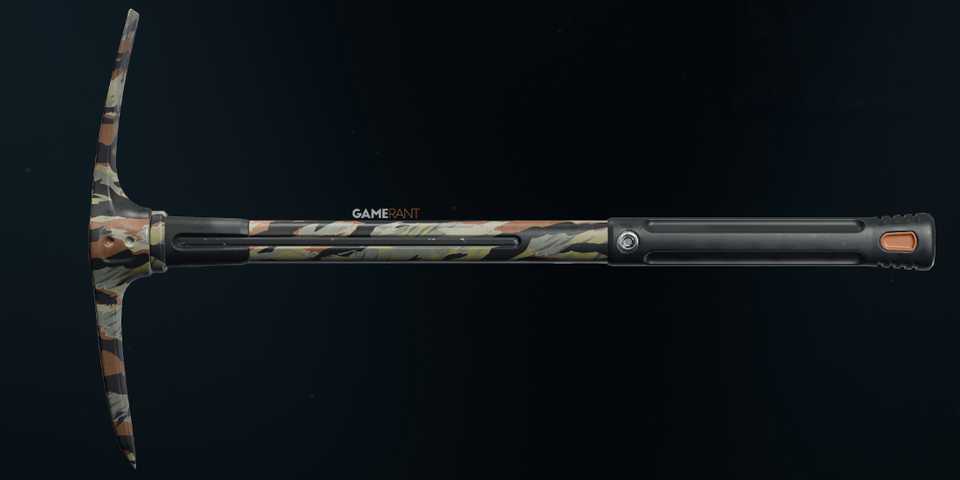 Stripe Pickaxe in Black Ops 6