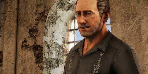 Sully in Uncharted 2 Among Thieves