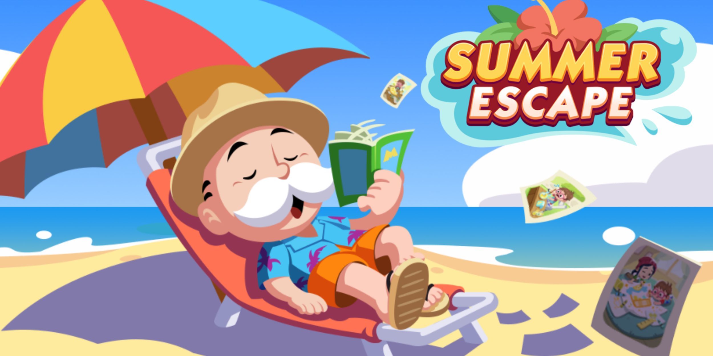 Summer album escape monopoly Go