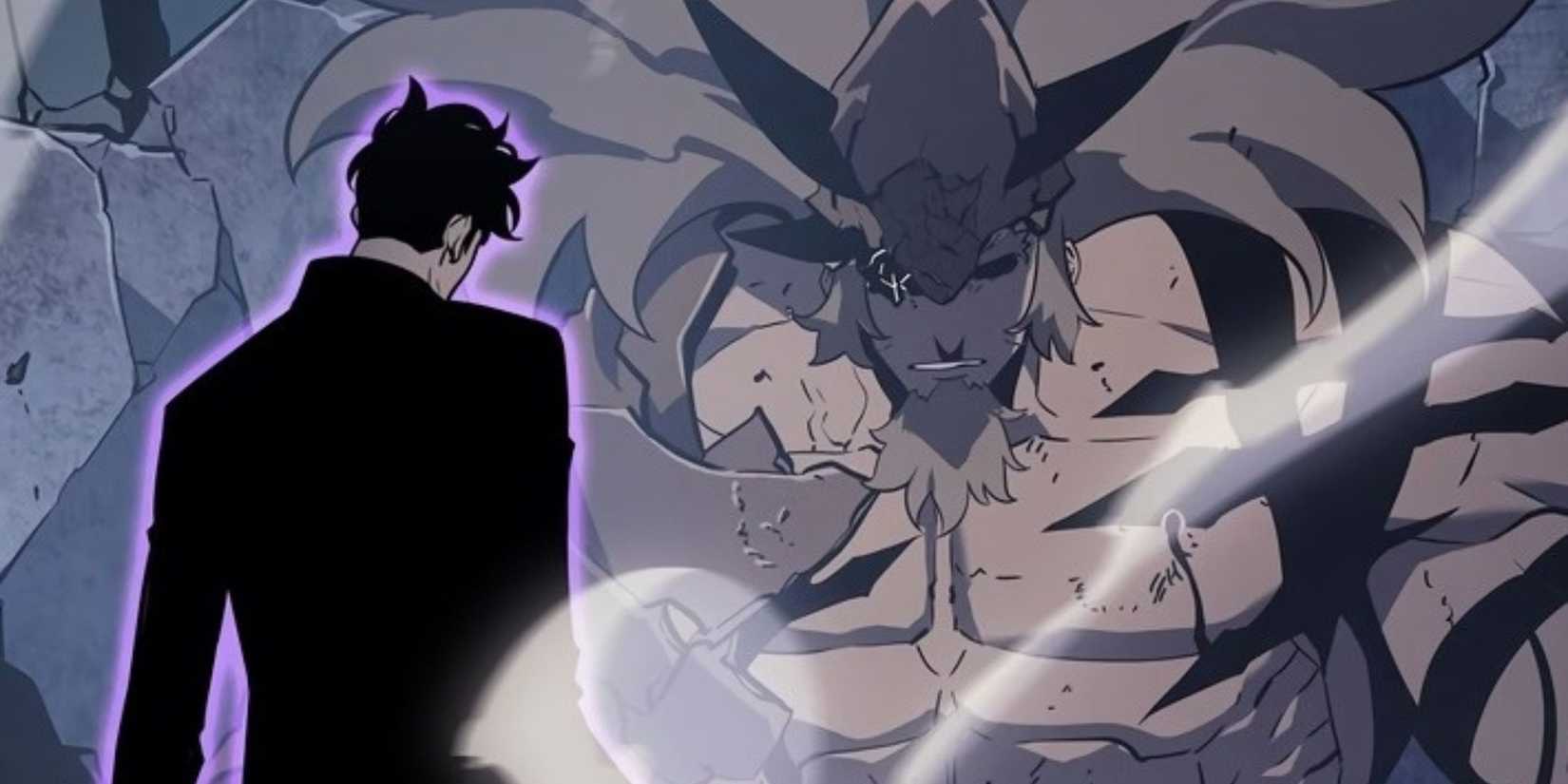 Sung Jinwoo confronts Thomas Andre - Solo Leveling