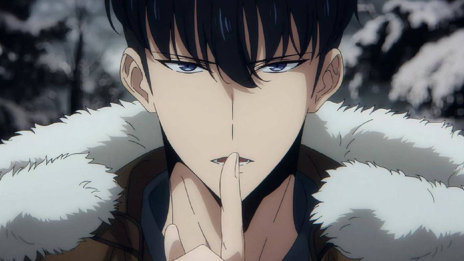 Sung Jinwoo in the red portal raid - Solo Leveling