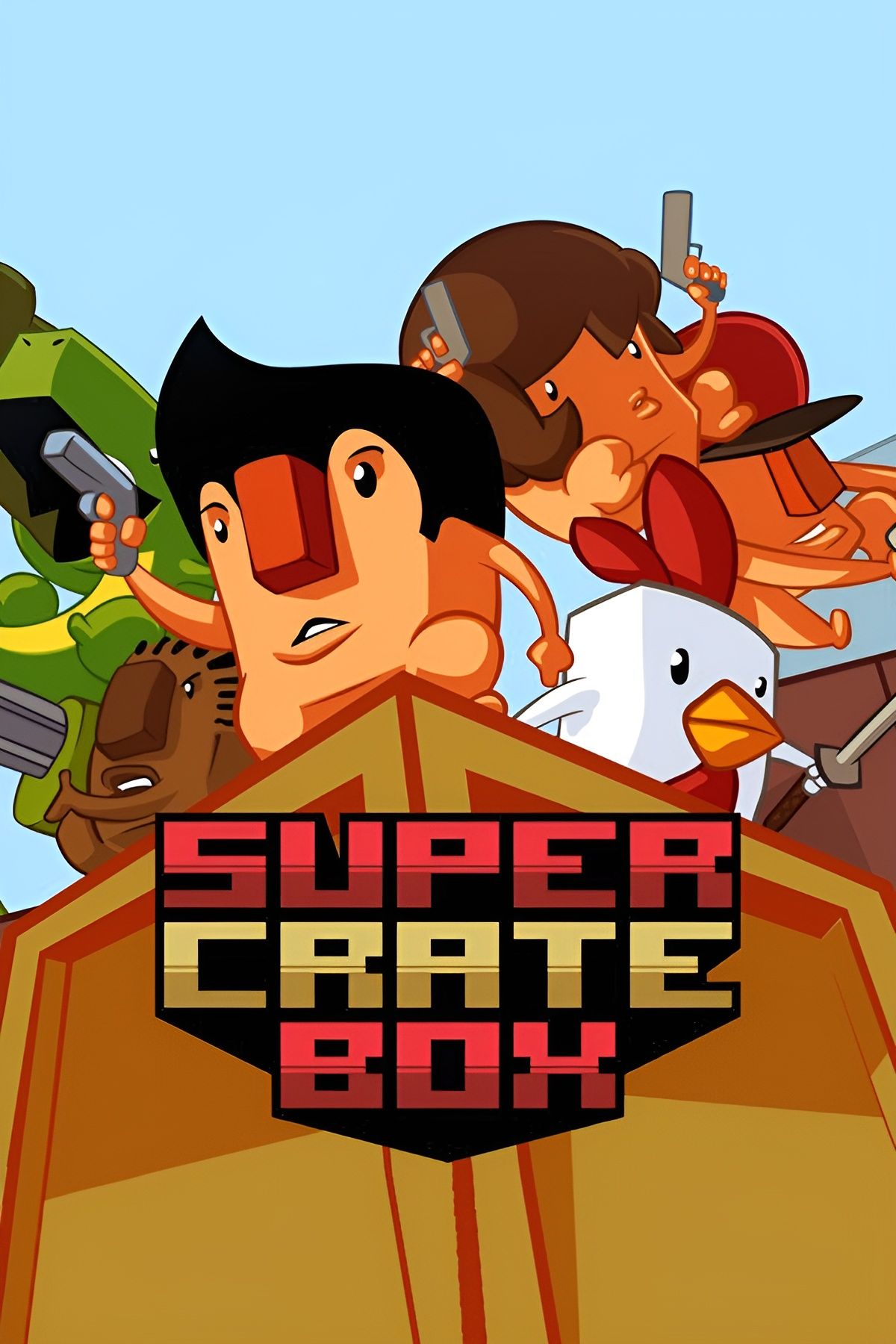 Super Crate Box Tag Page Cover Art