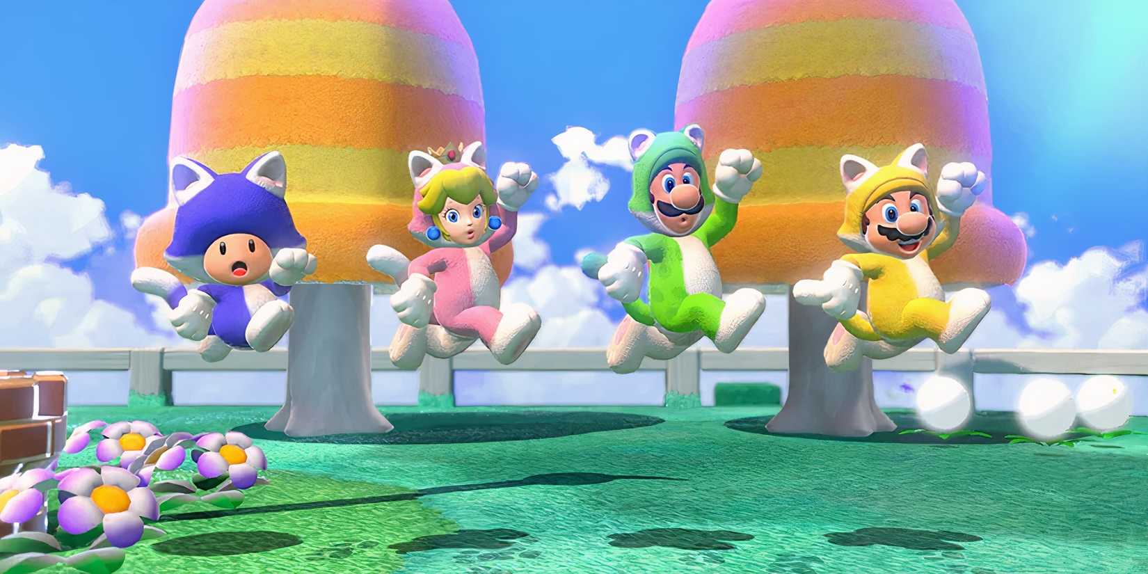 Super Mario 3D World updated for Switch 2