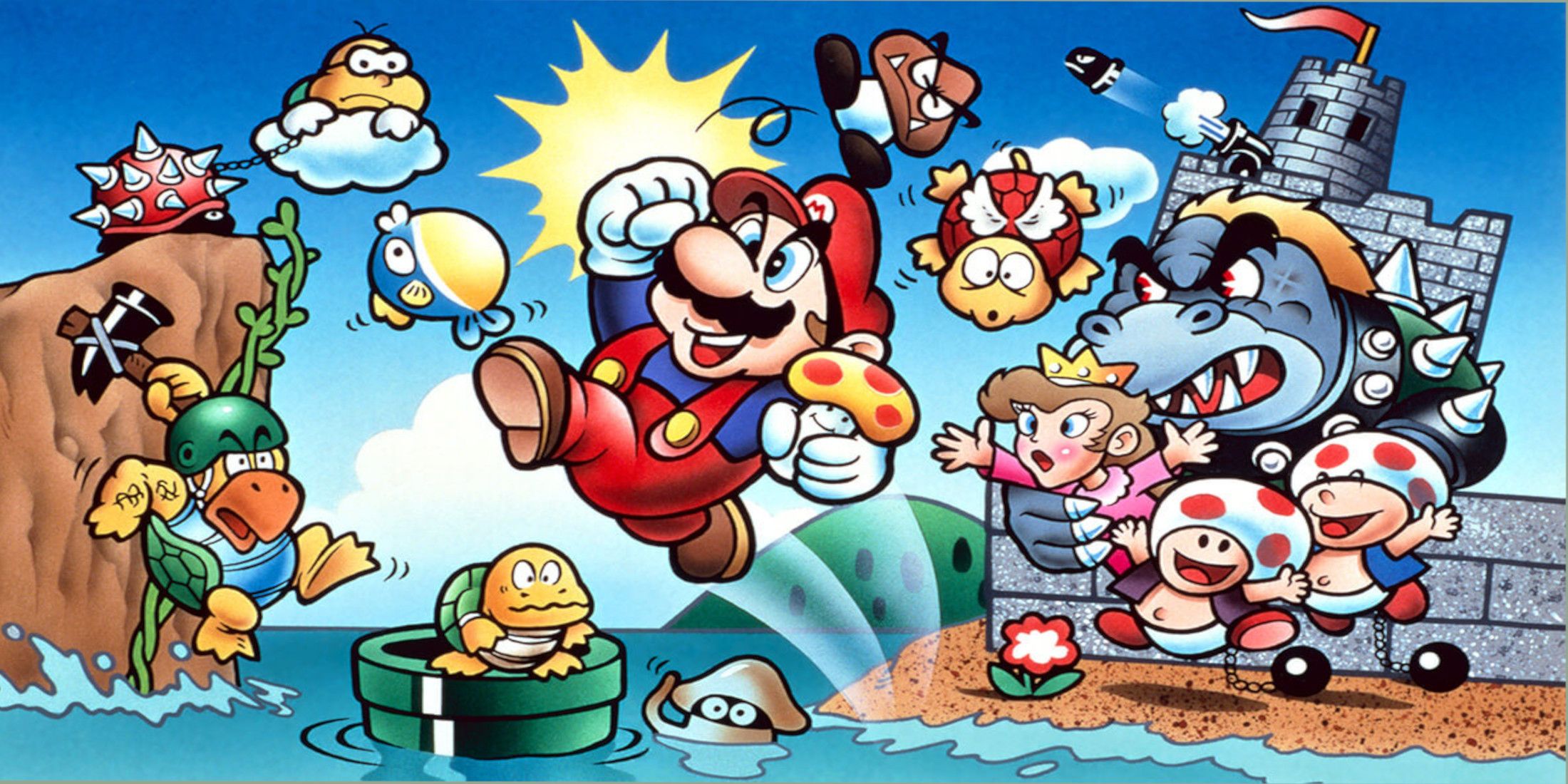 Super Mario Box Art