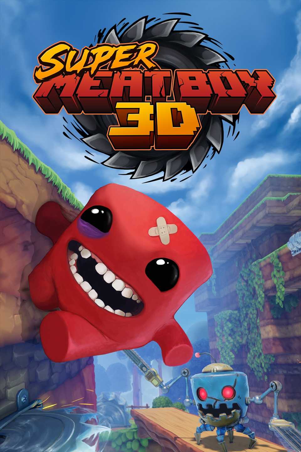 Super Meat Boy 3D Tag Page Cover Art