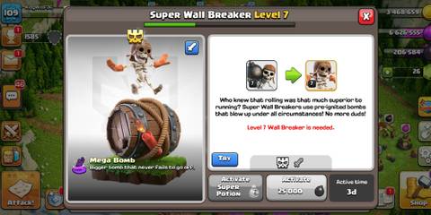Super Wall Breaker - Clash of Clans