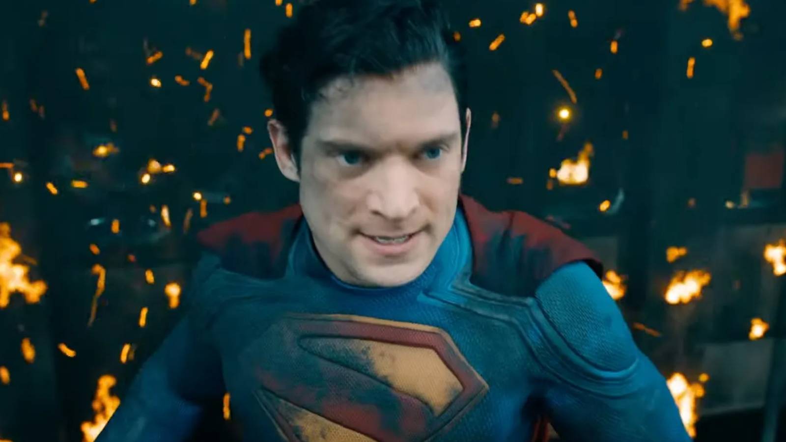 superman fights a kaiju