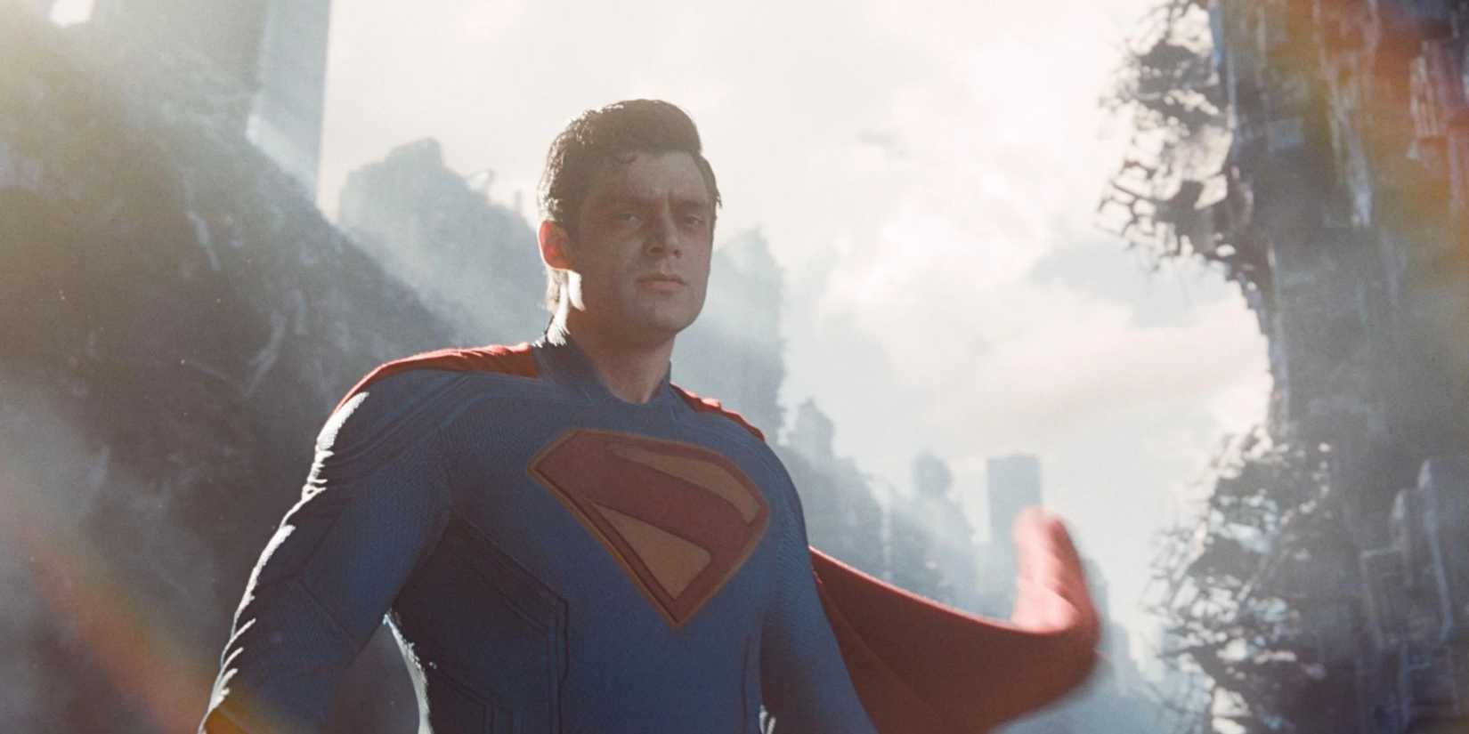 Superman in a memorable scene from Superman