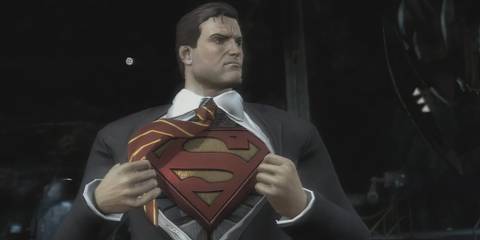 Superman in Injustice Gods Among Us