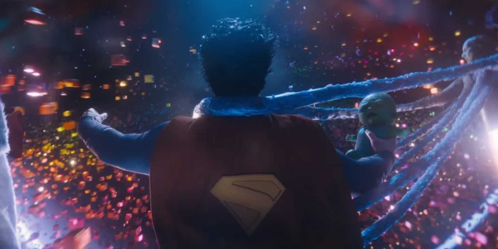 superman saves baby joey