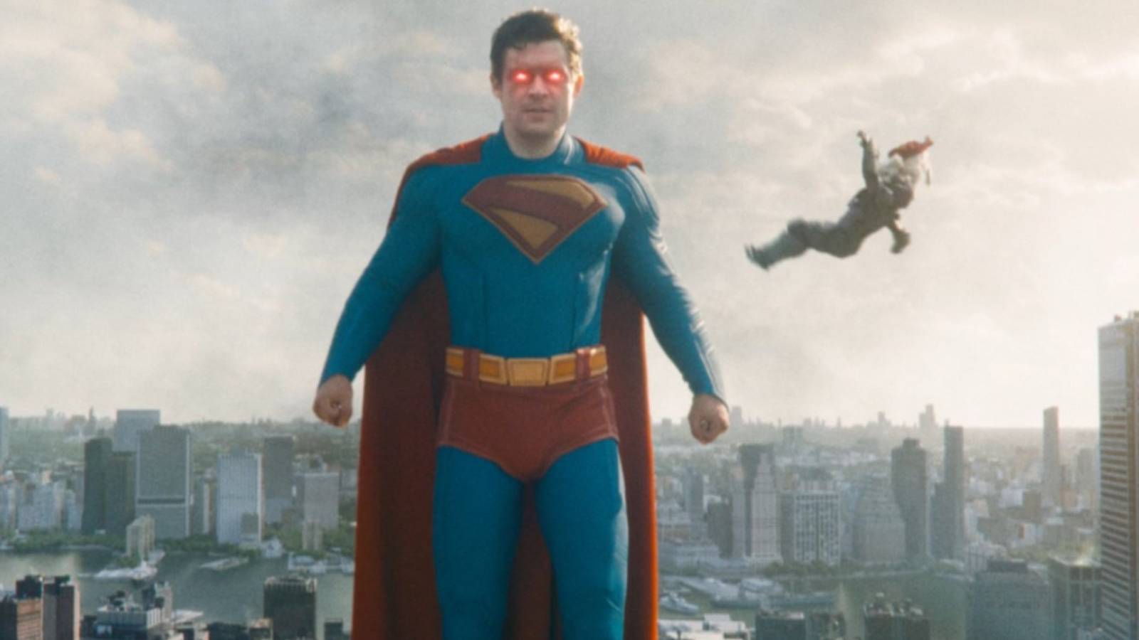 superman uses heat vision